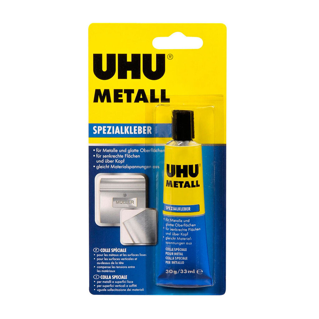 Контактный клей для металла UHU METALL 30г 46670