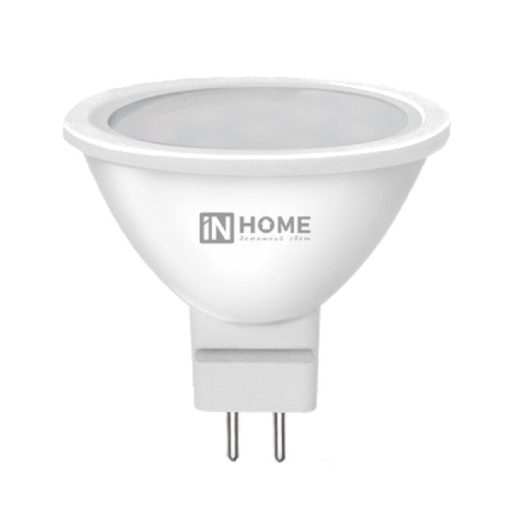 Светодиодная лампа IN HOME LED-JCDR-VC 4Вт 230В GU5.3 6500К 310Лм 4690612030715