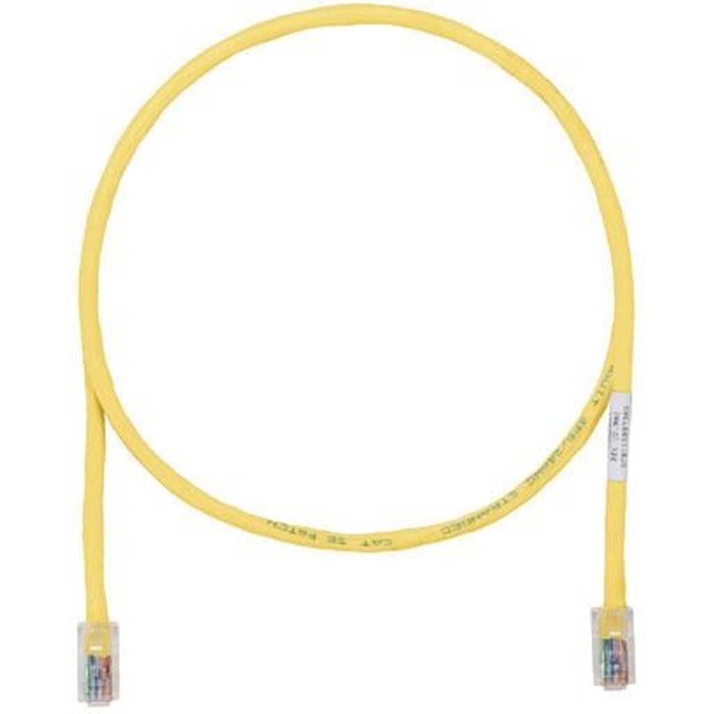 Патч-корд PANDUIT UTPCH1MYLY TX5e UTP, Cat.5e, с модульными разъёмами PAN-PLUG 30303