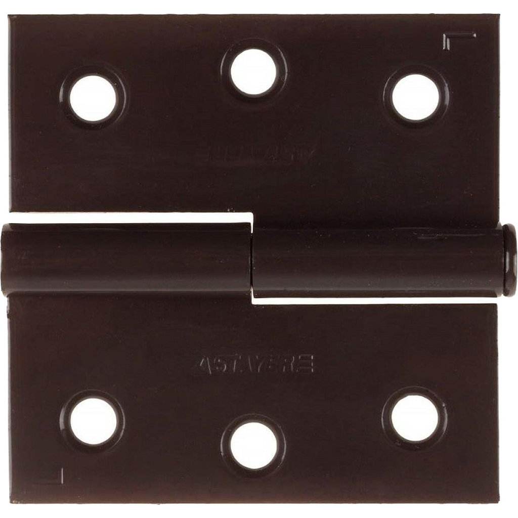 Дверная разъемная петля STAYER Master цвет коричневый левая 75 мм 37613-75-3L