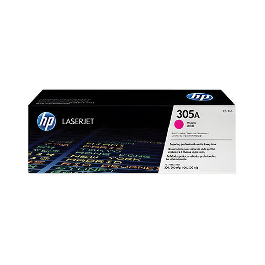 Картридж лазерный HP (CE413A) LaserJet Pro M351/M451, пурпурный, оригинальный, ресурс 2600 страниц