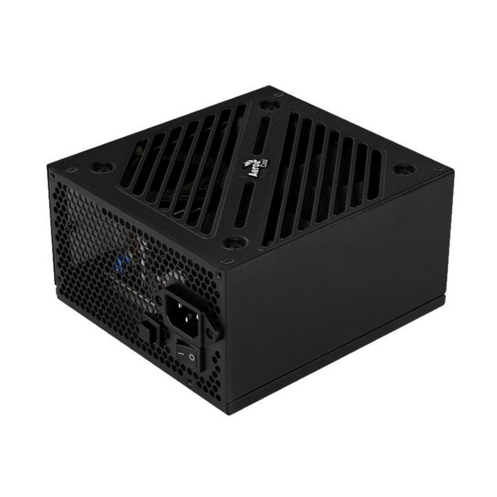 Блок питания 400W Aerocool CYLON 400 80+ (ATX, 24+4+4 pin, Fan 120mm, RGB, RTL) (CYLON 400)