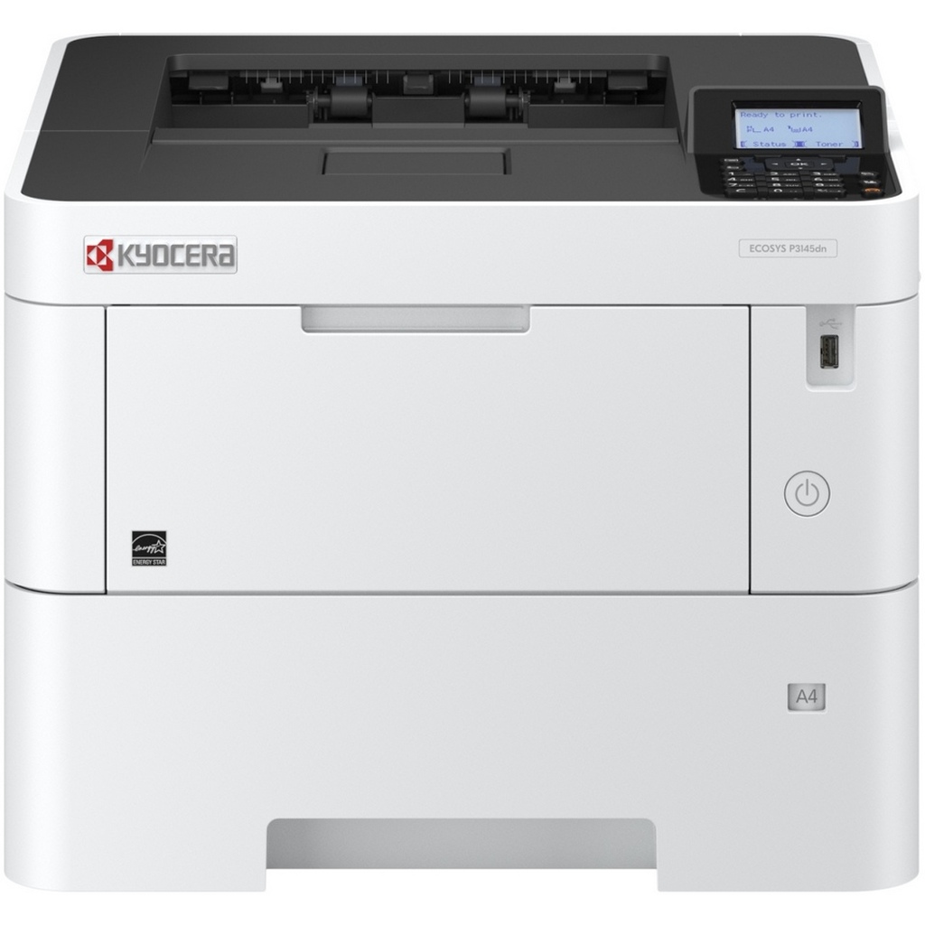 Принтер лазерный Kyocera P3145dn (A4, 1200dpi, 45ppm, 512Mb, Duplex, Lan, USB) (1102TT3NL0)