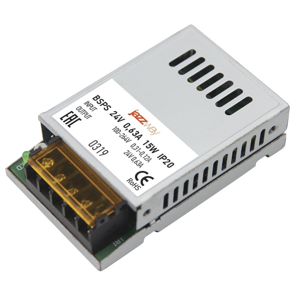 Драйвер Jazzway BSPS 24V 0,62A 15W IP20 5018457