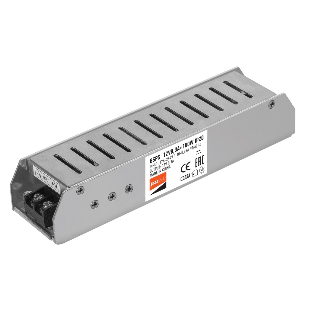 Драйвер Jazzway BSPS 12V 8,3A 100W IP20 1002167A