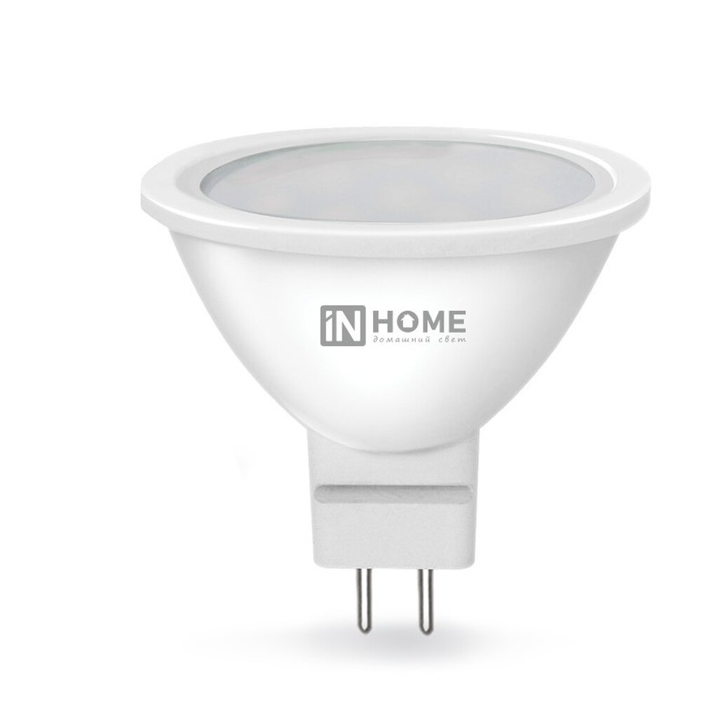 Светодиодная лампа IN HOME LED-JCDR-VC 6Вт 230В GU5.3 4690612020365