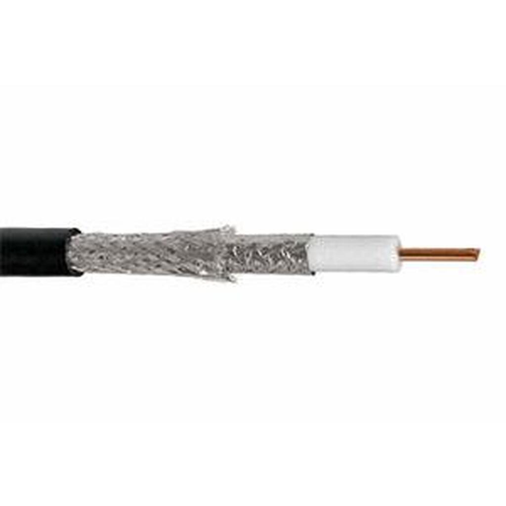 Коаксиальный кабель NETLAN RG-11, PE до -40C, черный, 305м EC-C2-21123B-BK-3