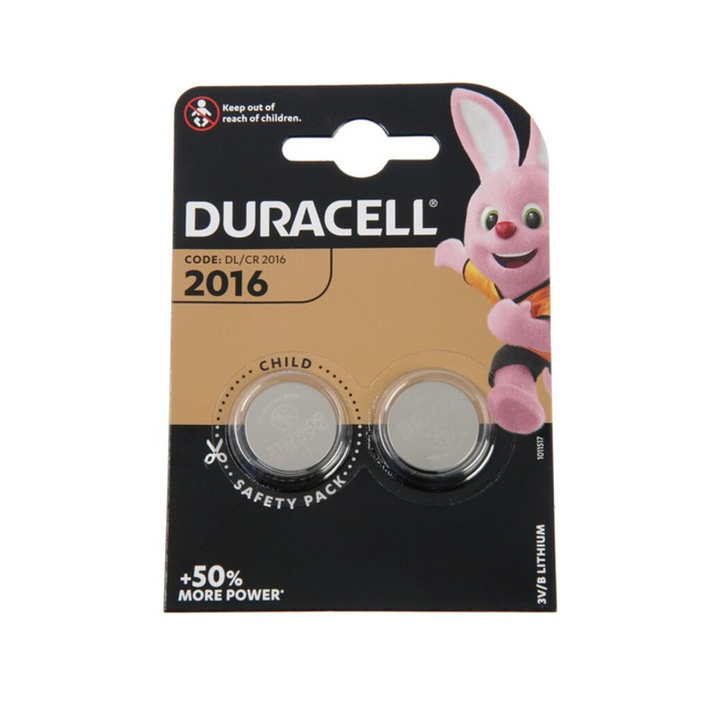 Батарейка CR2016 - Duracell DR CR2016/2BL CR2016-2BL