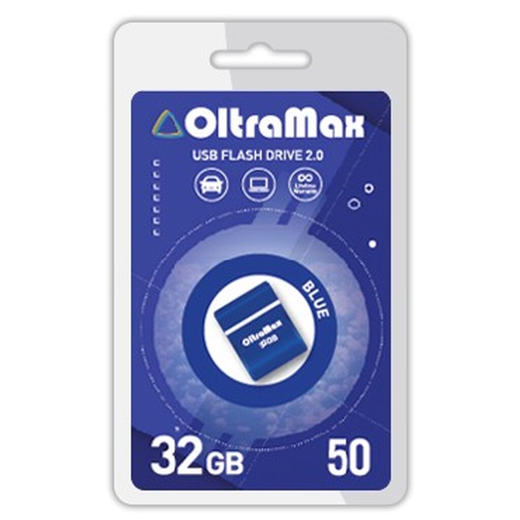 флэш-накопитель OLTRAMAX OM-32GB-50-Dark Cyan 2.0