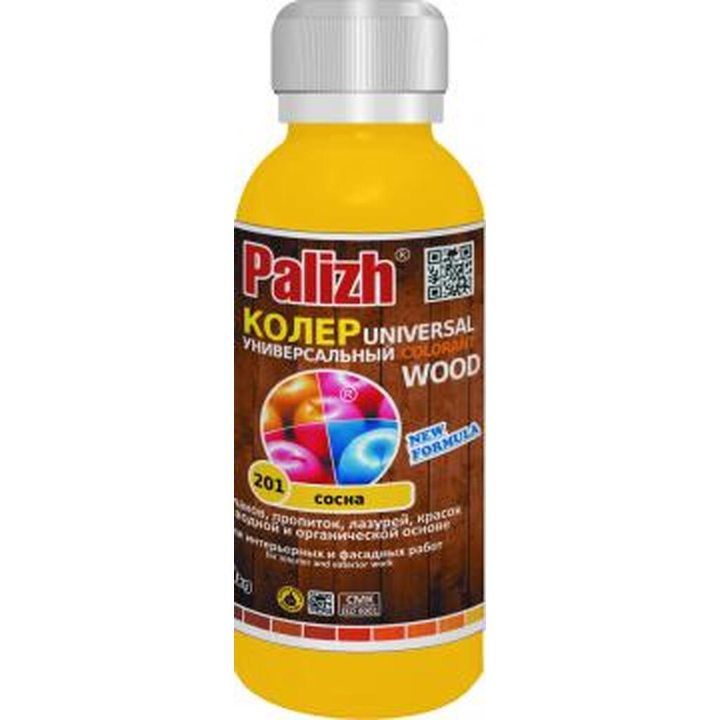 Универсальная колеровочная паста Palizh №201 WOOD 0,1л сосна 11598389