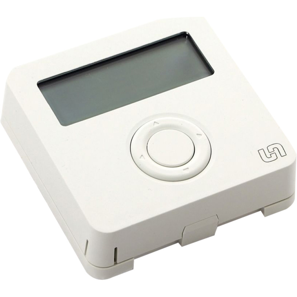 Комнатный электронный термостат Uni-Fitt НО/НЗ с дисплеем проводной RT 341I2000