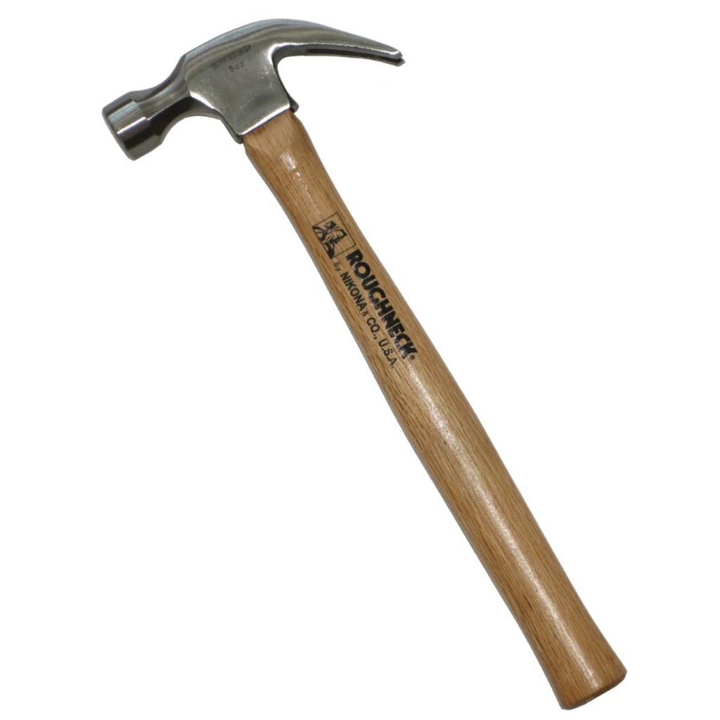 Плотницкий молоток NIKONA Roughneck с деревянной ручкой, 8oz 60-014