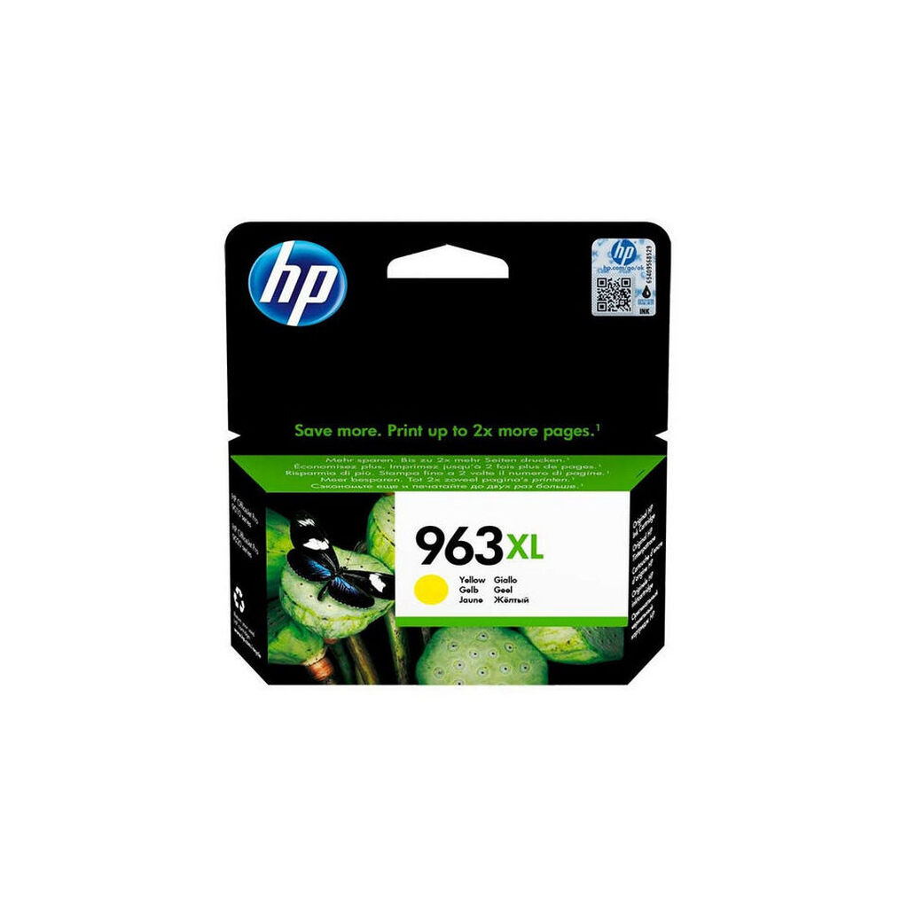 Картридж струйный HP 963 3JA29AE yellow ((1600стр.) для HP OfficeJet Pro 901x/902x) (3JA29AE)