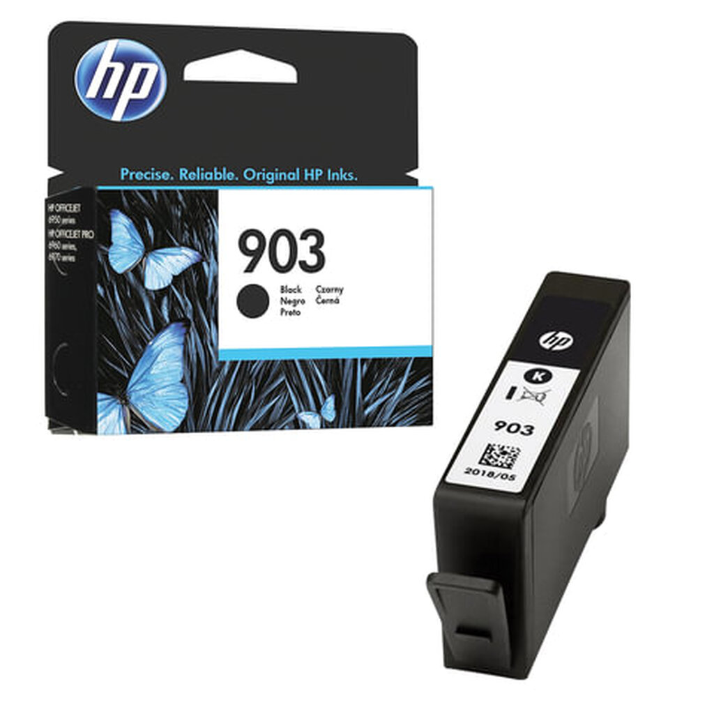 Картридж струйный HP (T6L99AE) OfficeJet 6950/6960/6970, №903, черный, ресурс 300 стр., оригинальный