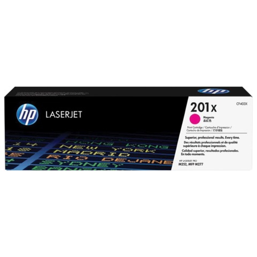 Картридж лазерный HP (CF403X) LaserJet Pro M277n/dw/M252n/dw, пурпурный, оригинальный, ресурс 2300 страниц