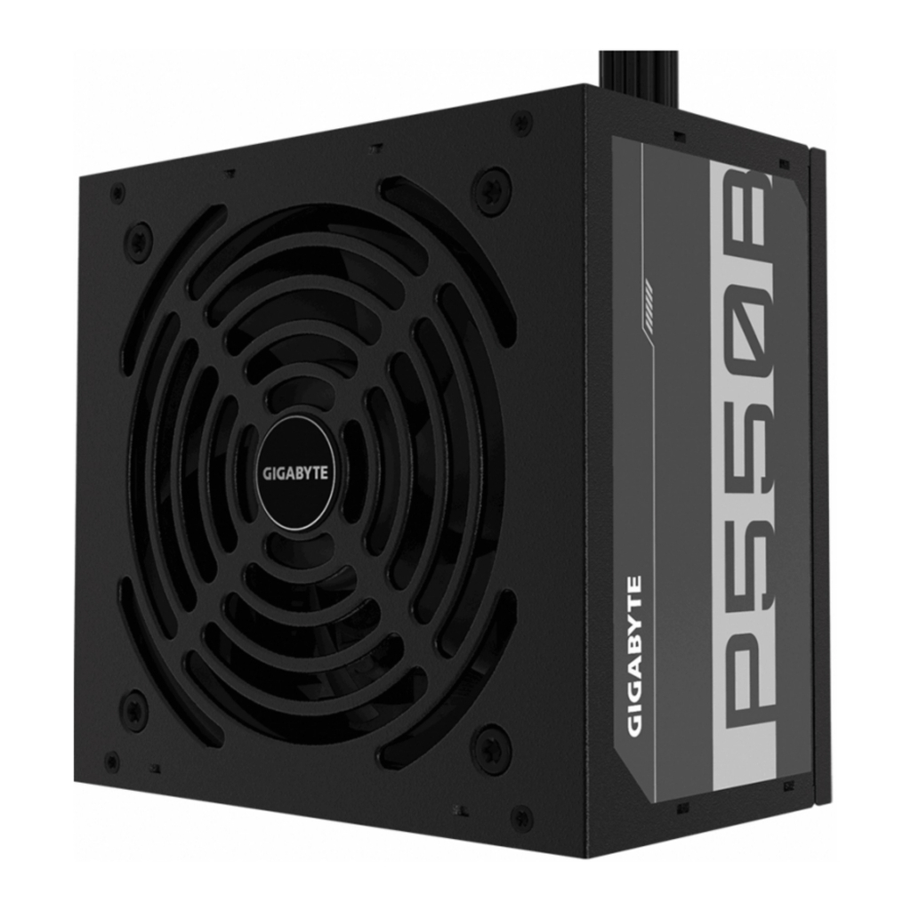 Блок питания 550W Gigabyte GP-P550B (ATX, 20+4 pin, 120mm fan, PCI-E 6+2Px2, 6xSATA) (GP-P550B)