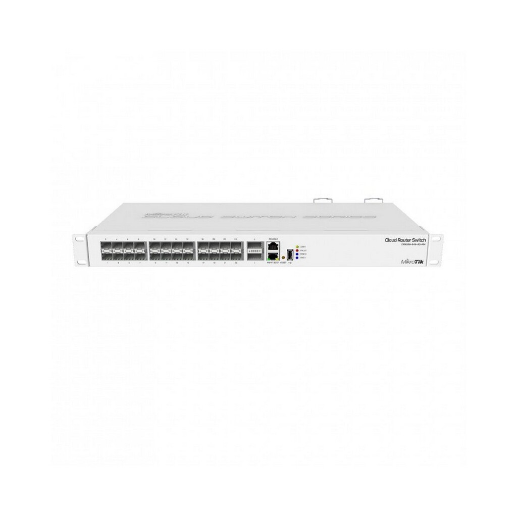 Коммутатор MikroTik Cloud Router CRS326-24S+2Q+RM 24хSFP+, 2xQSFP+, 19" (CRS326-24S+2Q+RM)