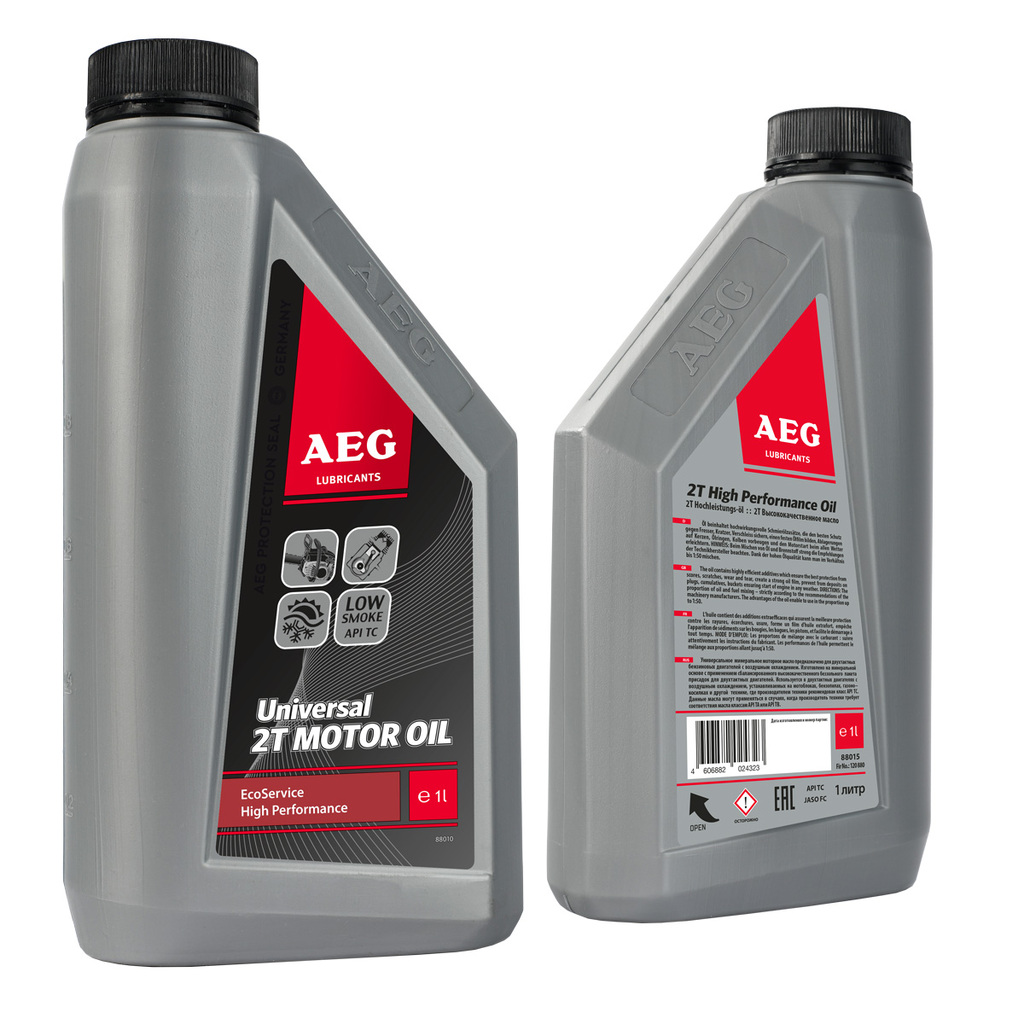 Масло двухтактное минеральное Universal (1 л; API TC) AEG Lubricants 30625