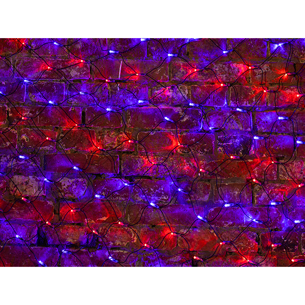 Гирлянда Neon-Night Сеть 2x1.5m 288 LED Red-Blue 215-023