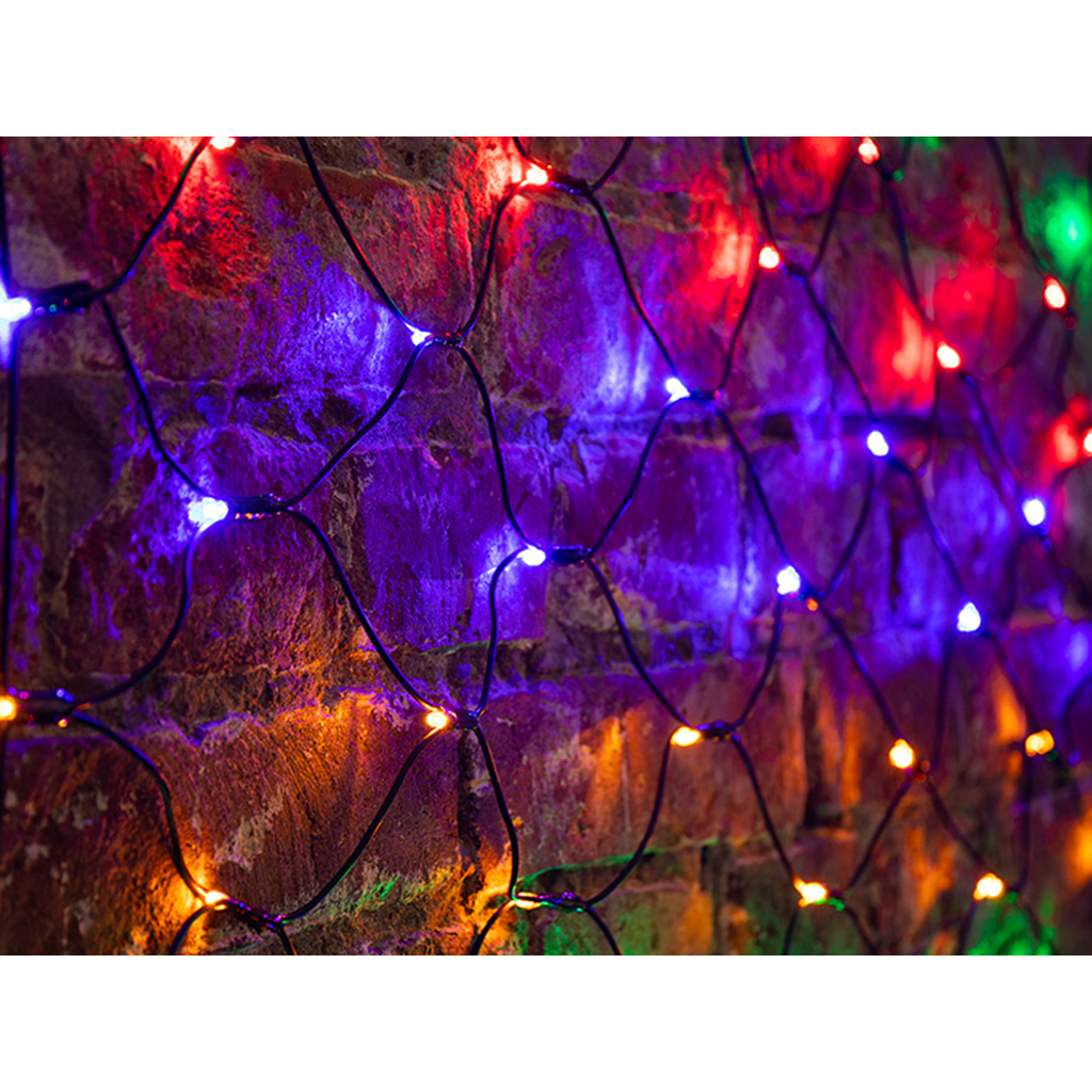 Гирлянда Neon-Night Сеть 1x1.5m 160 LED Multicolor 215-119