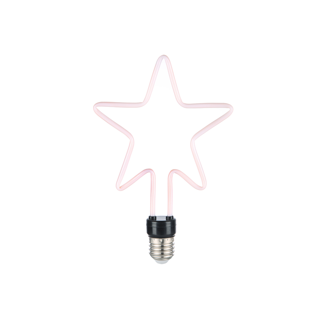 Лампа LED Gauss Filament Bulbless Star Milky E27 7W 580lm 2700K 135х195mm 1/10/100 1006802104