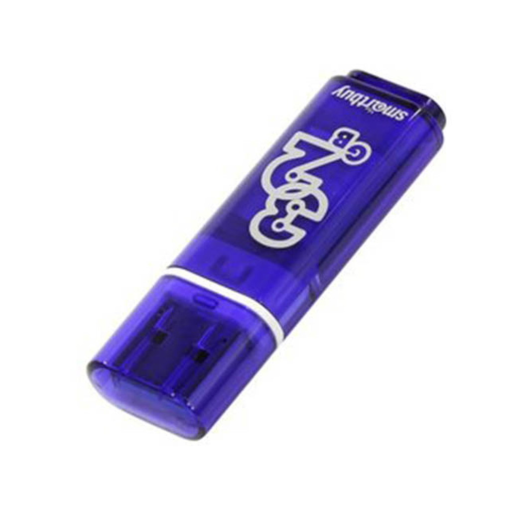 USB Flash Drive 32Gb - SmartBuy Glossy series USB 3.0/3.1 Gen.1 Dark Blue SB32GBGS-DB