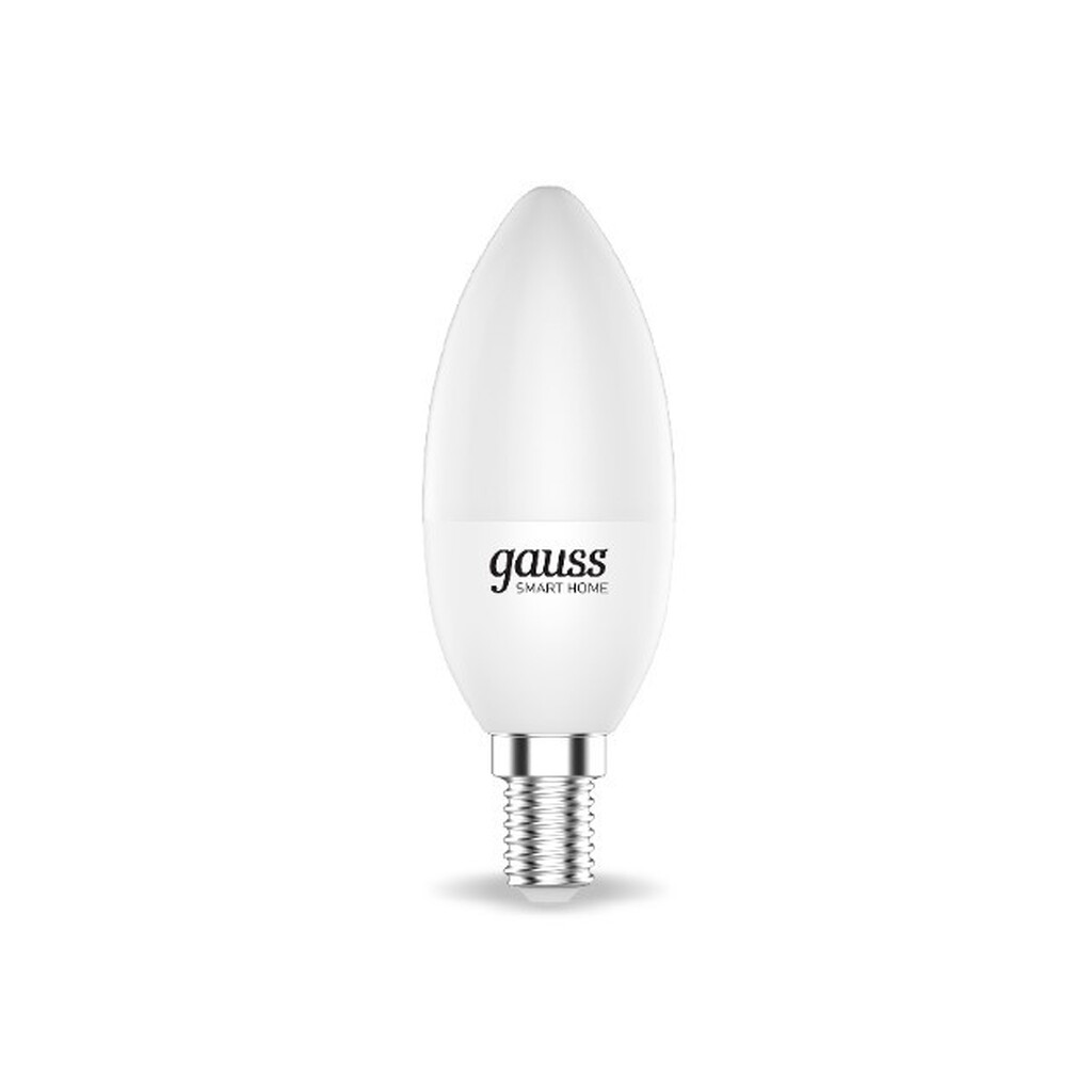 Светодиодная лампа Gauss Smart Home DIM+CCT E14 C37 5Вт 1110112