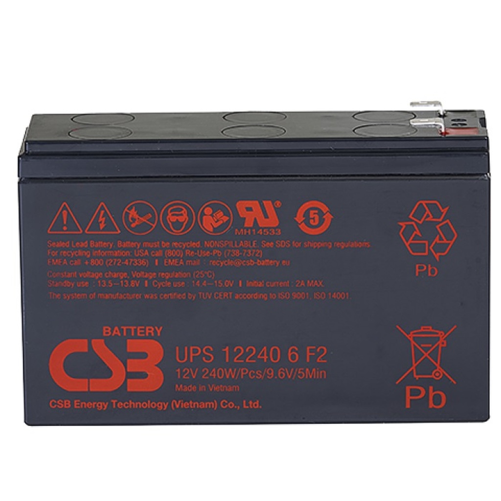 Аккумулятор UPS122406 для ИБП CSB UPS122406F2CSB