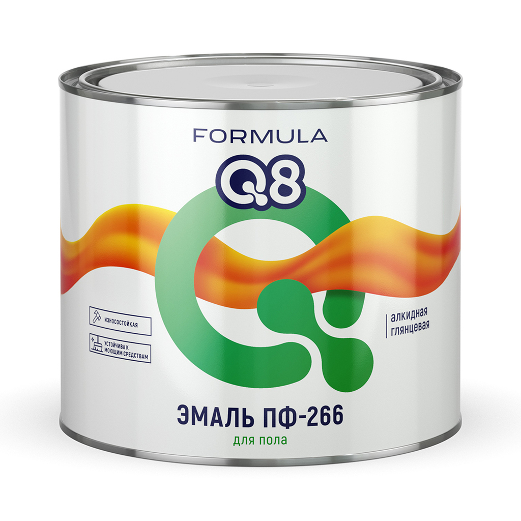 Эмаль ПРЕСТИЖ ПФ-266 FORMULA Q8, золотисто-коричневая, 1,9 кг 6 48943