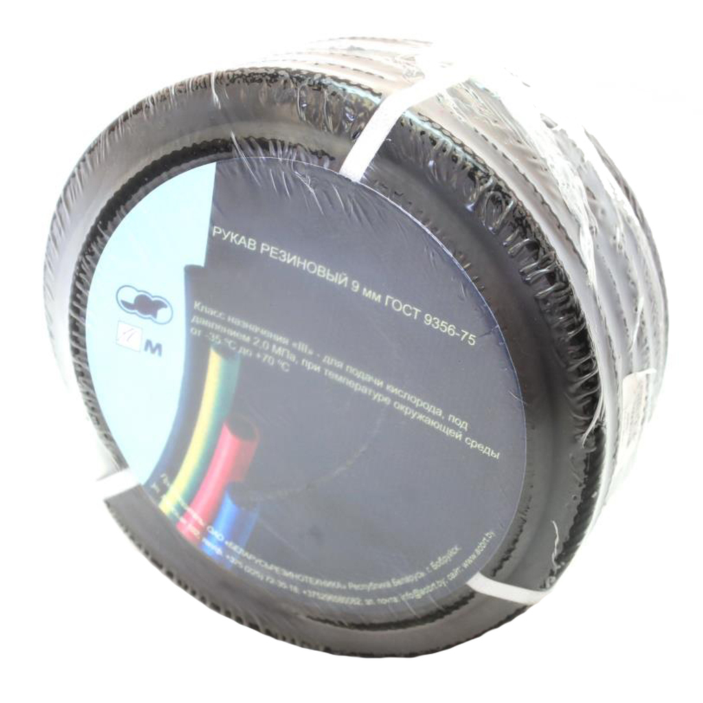 Рукав газовый кислородный черный (5 м; 6.3 мм; 3 кл) БРТ DK.1162.10425
