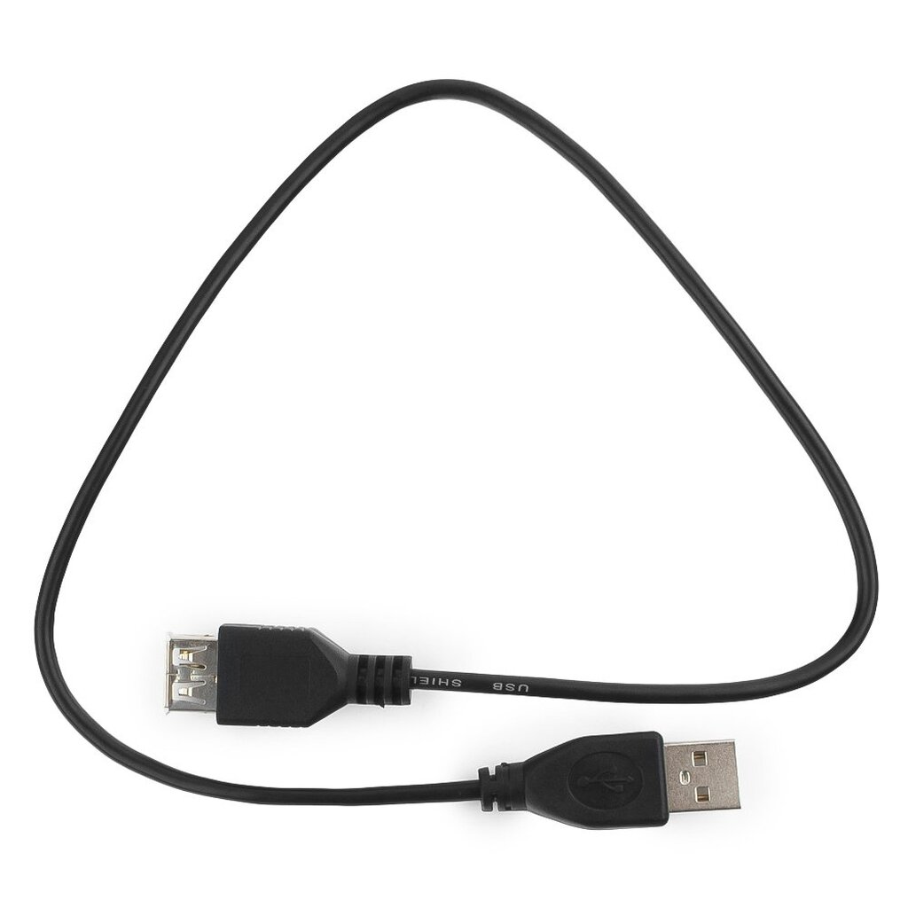 Кабель-удлинитель Гарнизон USB 2.0 AM/AF, 0.5м, пакет GCC-USB2-AMAF-0.5M