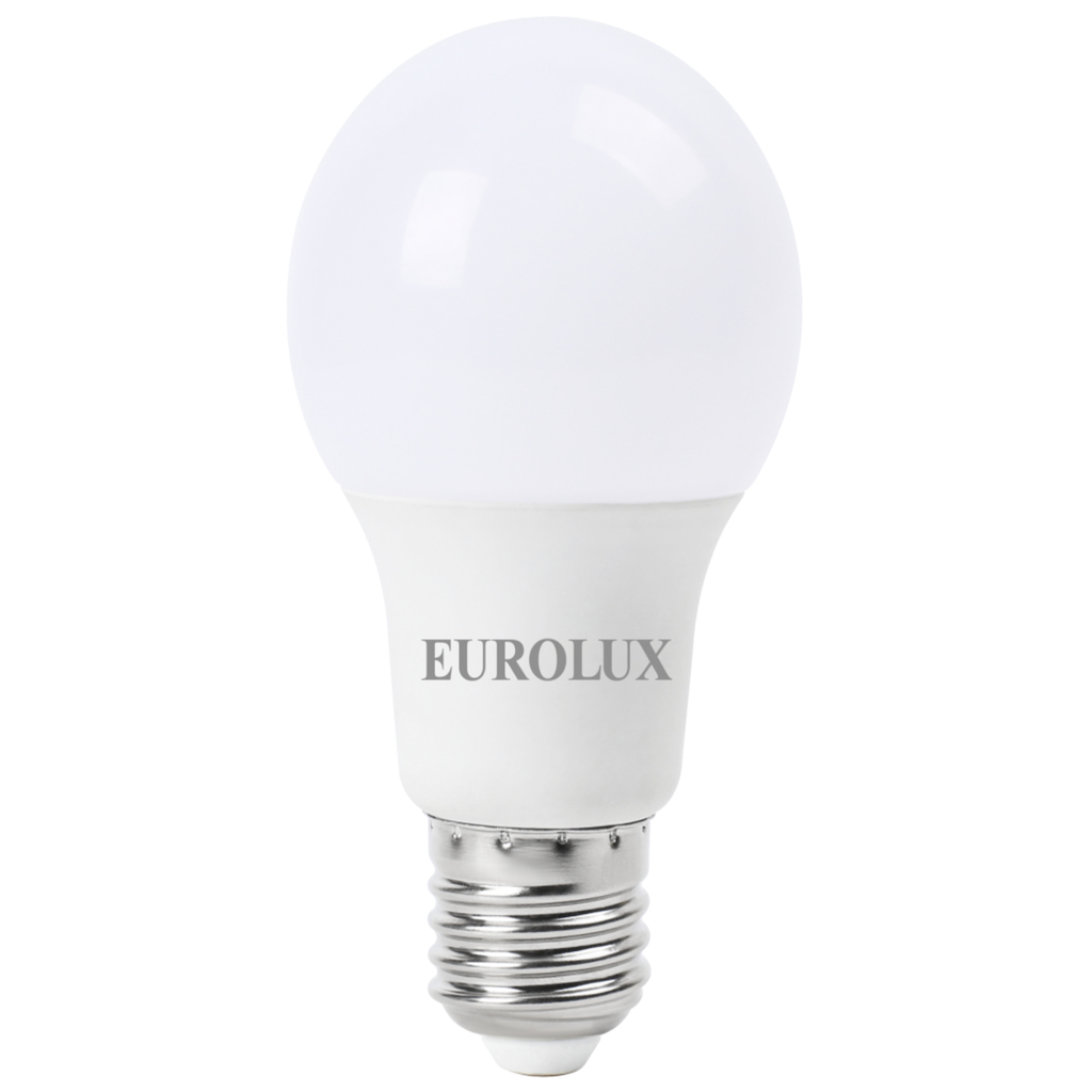 Светодиодная лампа Eurolux LL-E-A60-11W-230-2,7K-E27/груша, 11Вт, теплый белый, Е27 76/2/15