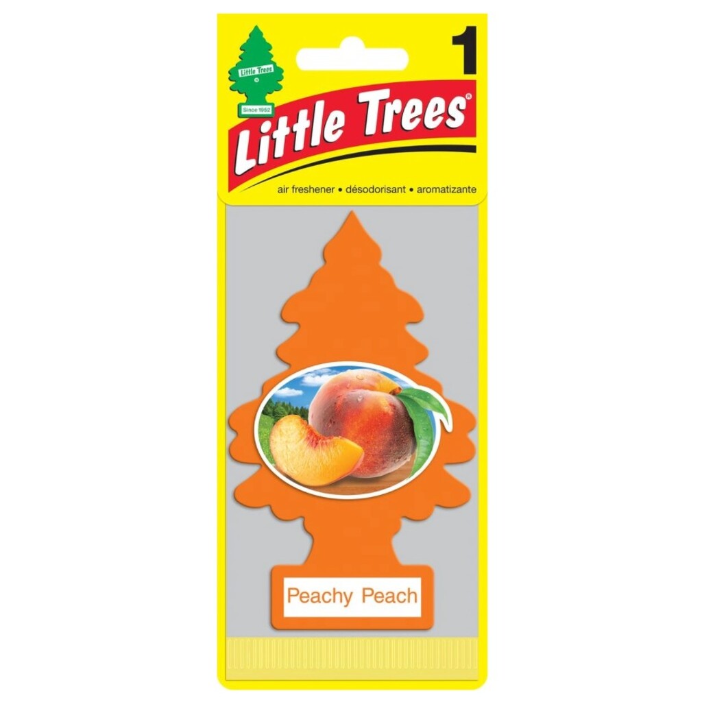 Ароматизатор Ёлочка Car-Freshner Peachy Peach Персик U1P-10319-RUSS