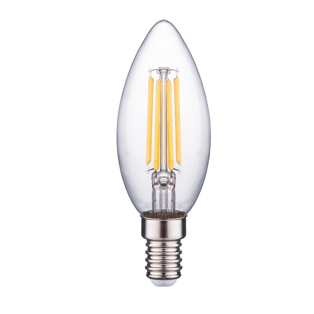 Светодиодная нитевидная лампа Фарлайт прозрачная, свеча С35 11Вт 4000К Е14 FAR000123