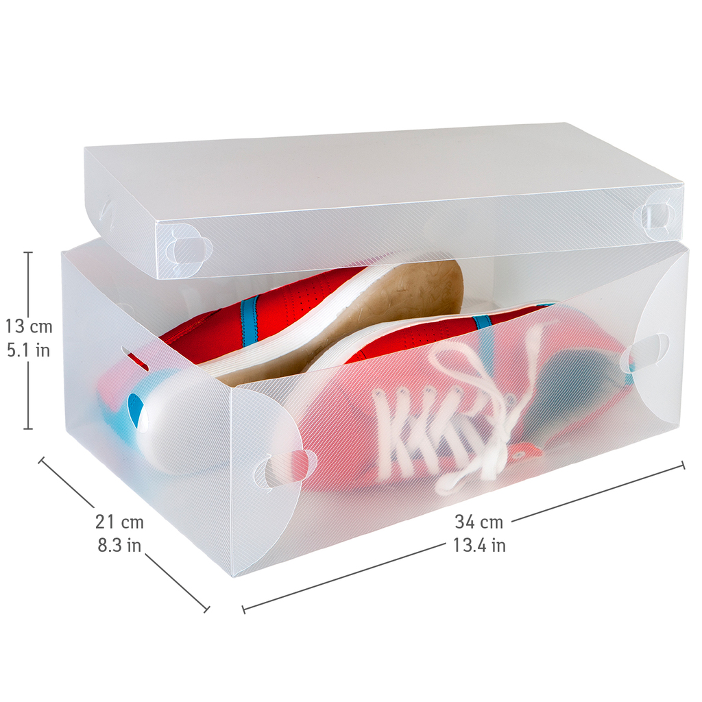 Пластиковые коробки для хранения обуви Tatkraft GLASGOW 10 шт. 16118