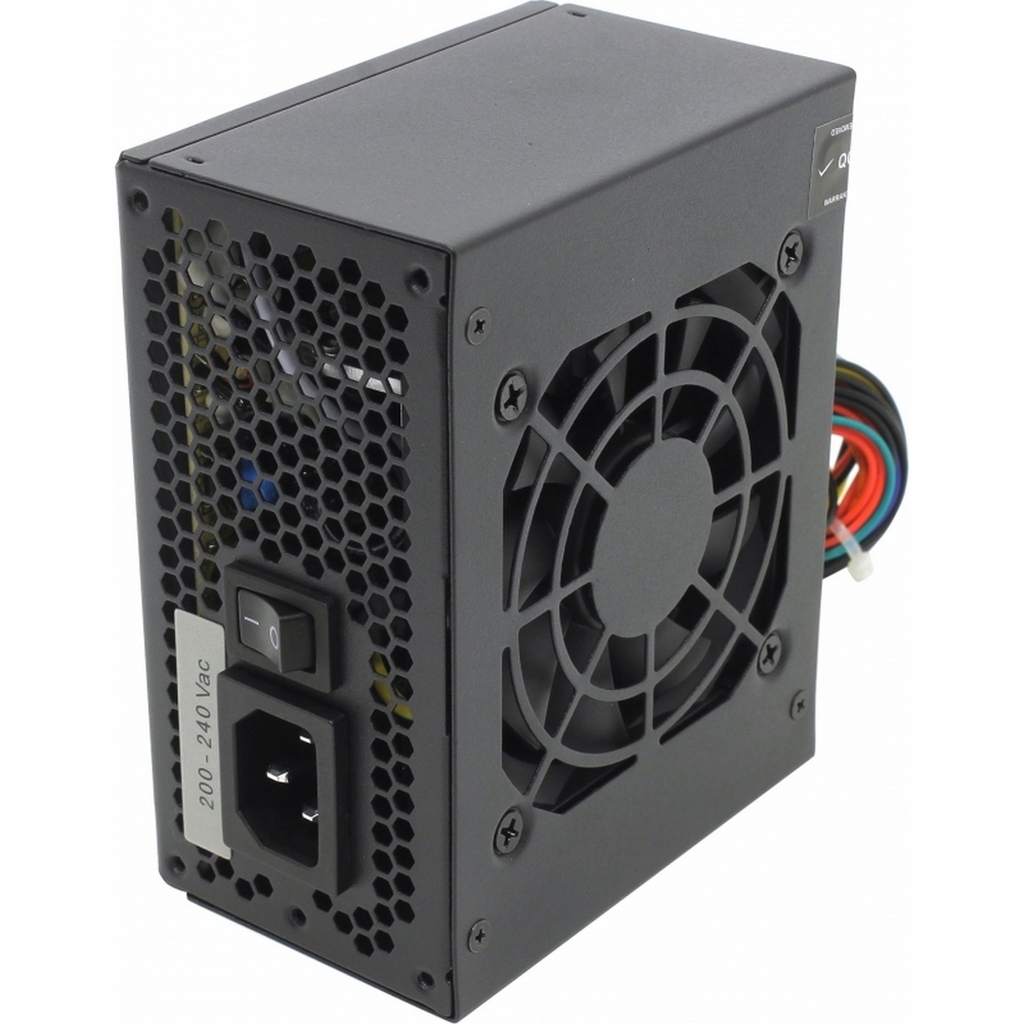 Блок питания 400W Aerocool SX-400 (SFX PSU, APFC, 80FAN, 3xSATA, 1xPATA, 24+4) (SX-400)