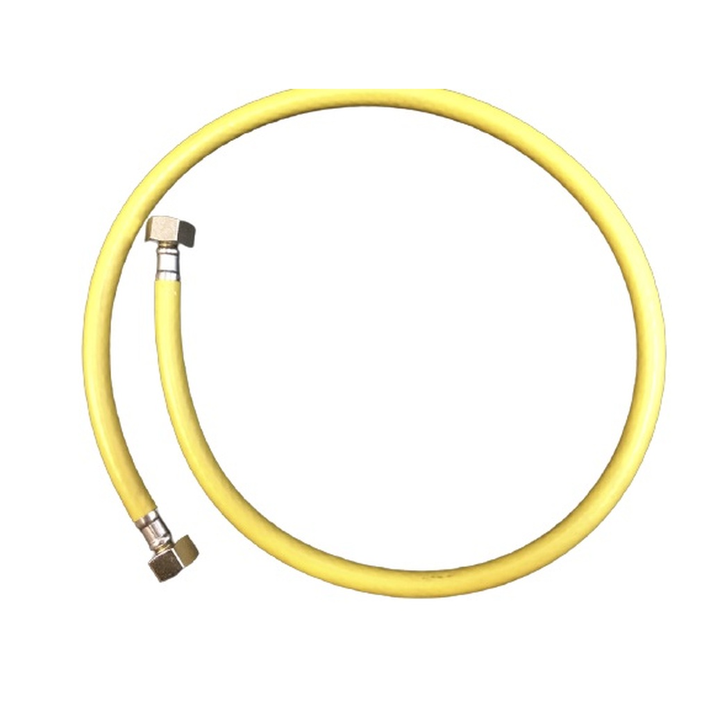 Шланг Elka для газовых приборов из ПВХ, желтый, 1/2" х 1,5 м, в/в ИС.100499