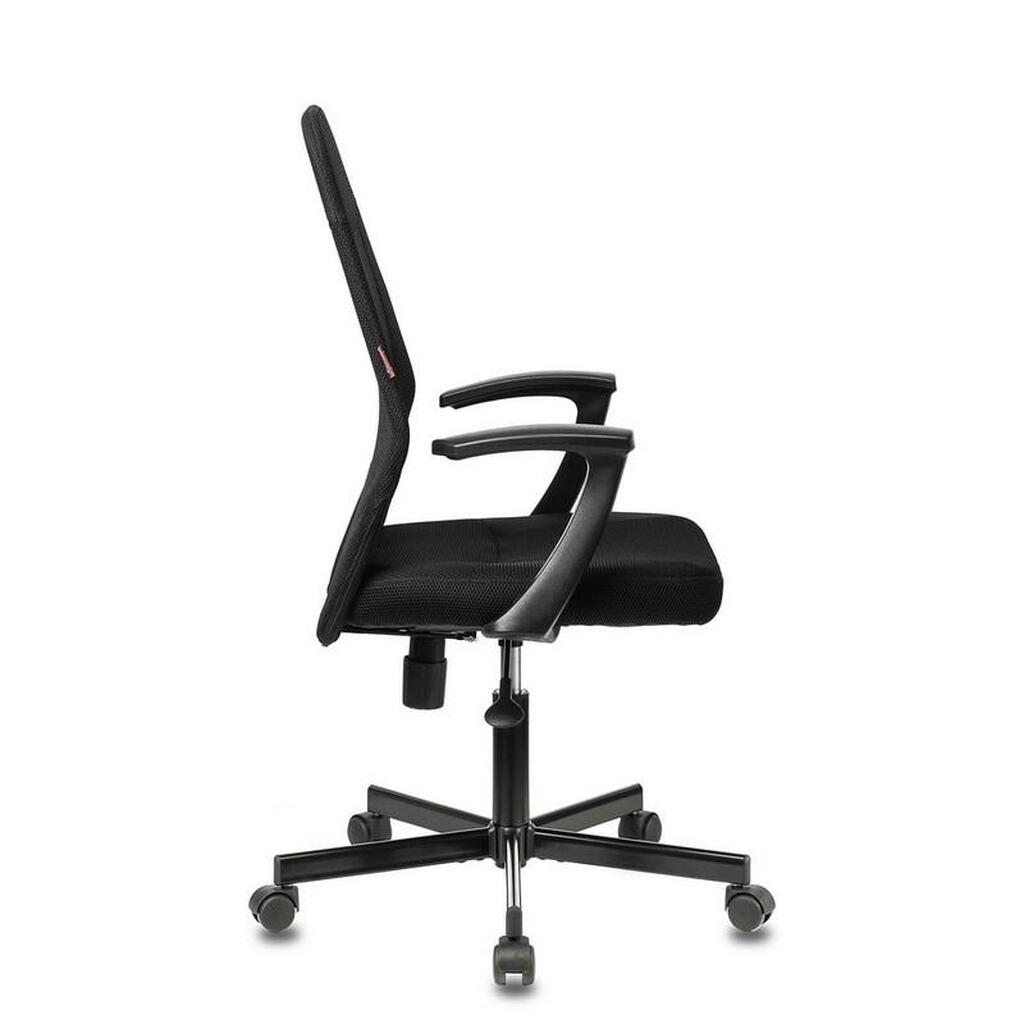 Кресло офисное easy Chair 225 PTW черное (ткань TW/сетка/металл)
