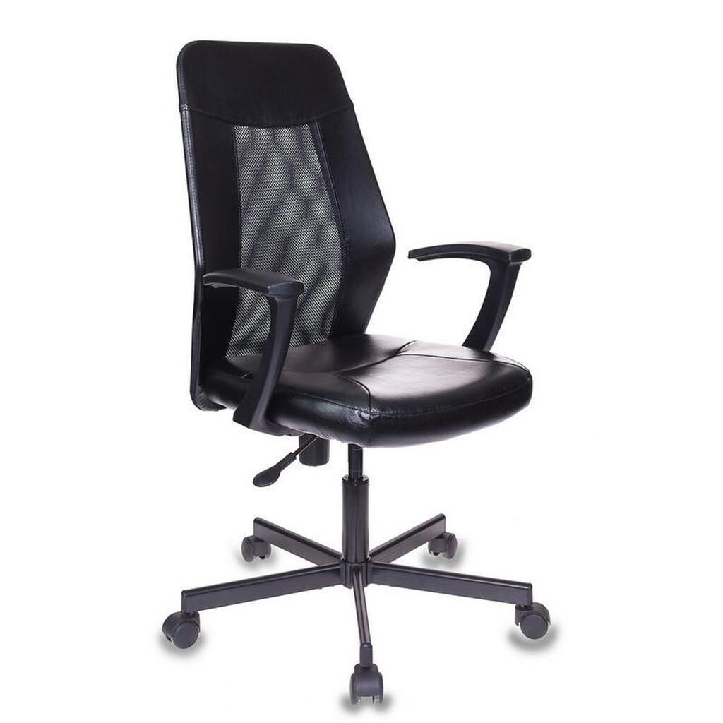Кресло Easy Chair VBEChair-225 PTW кожзам, черный, сетка черная 794291