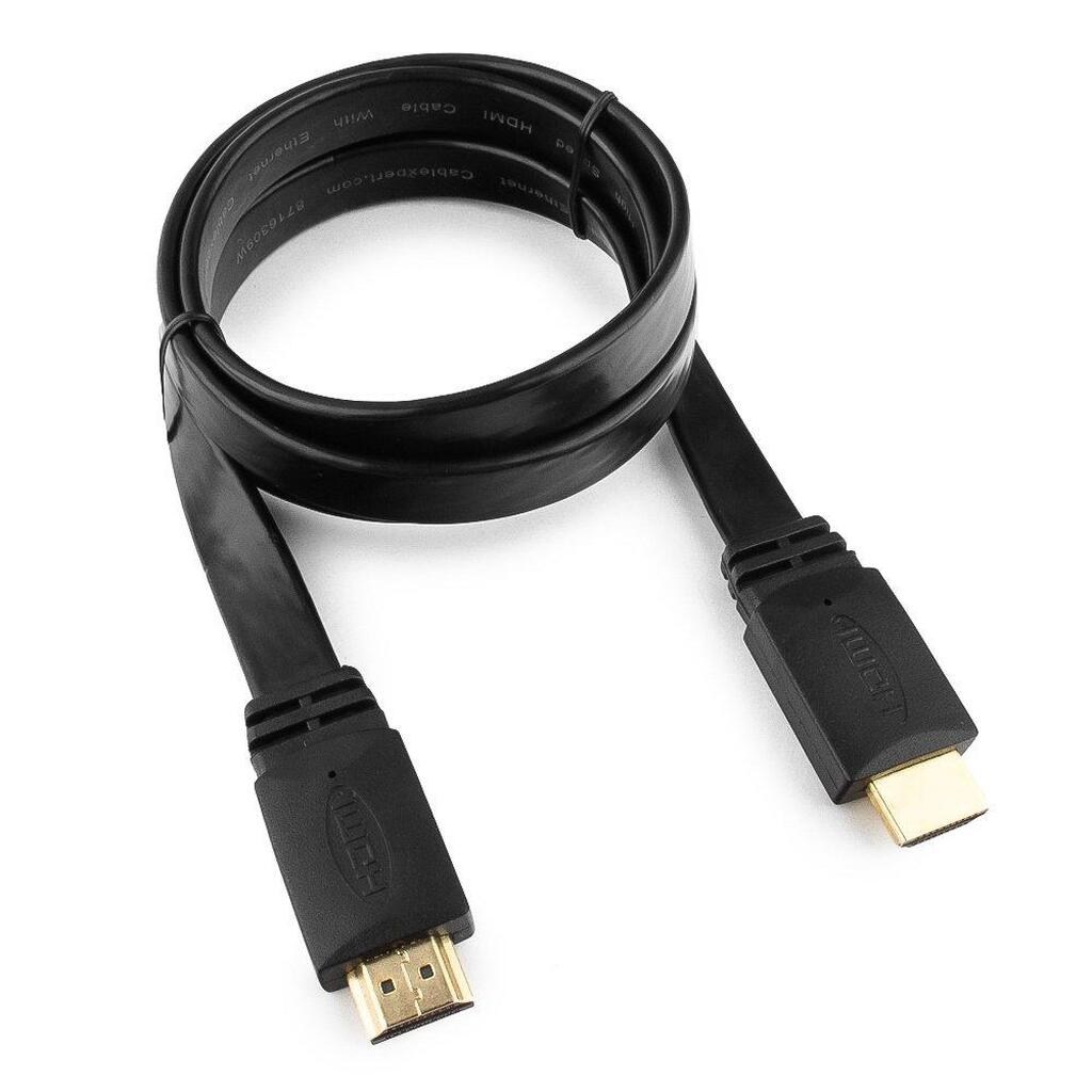 Кабель Cablexpert HDMI 1м v2.0 19M/19M черный CC-HDMI4F-1M