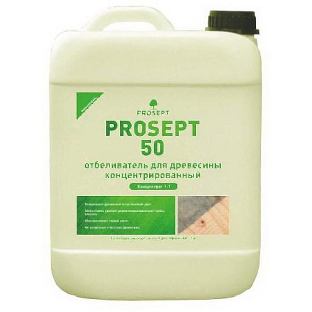 Отбеливатель для древесины PROSEPT 50 10 л, 12 кг 001-10