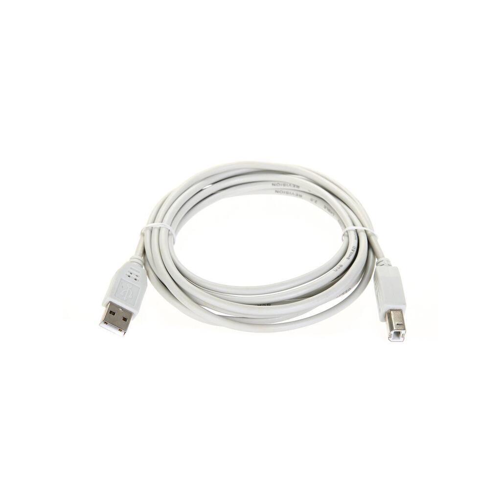 Кабель Telecom, USB 2.0 A--B 3.0м TC6900-3M