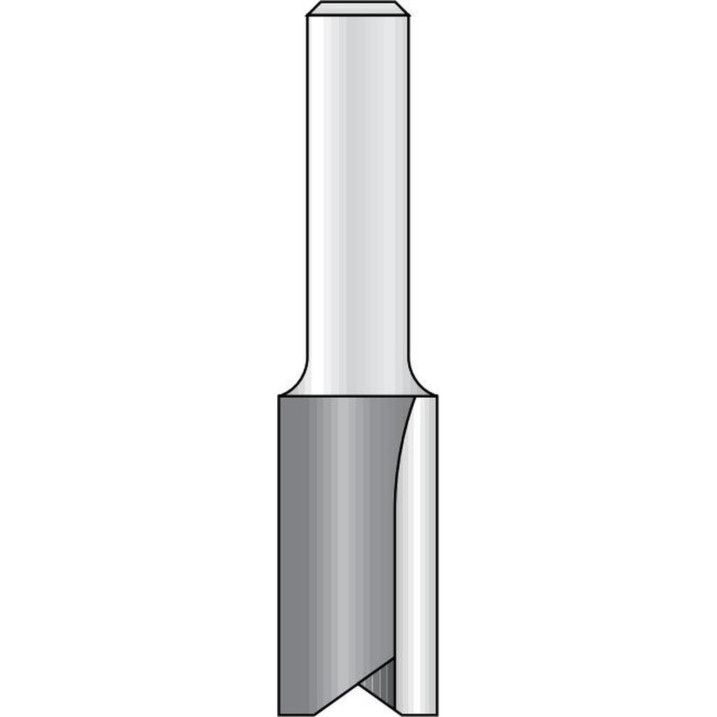 Фреза пазовая (8x25х69 мм; Z2; хвостовик 12 мм) Dimar 1070259