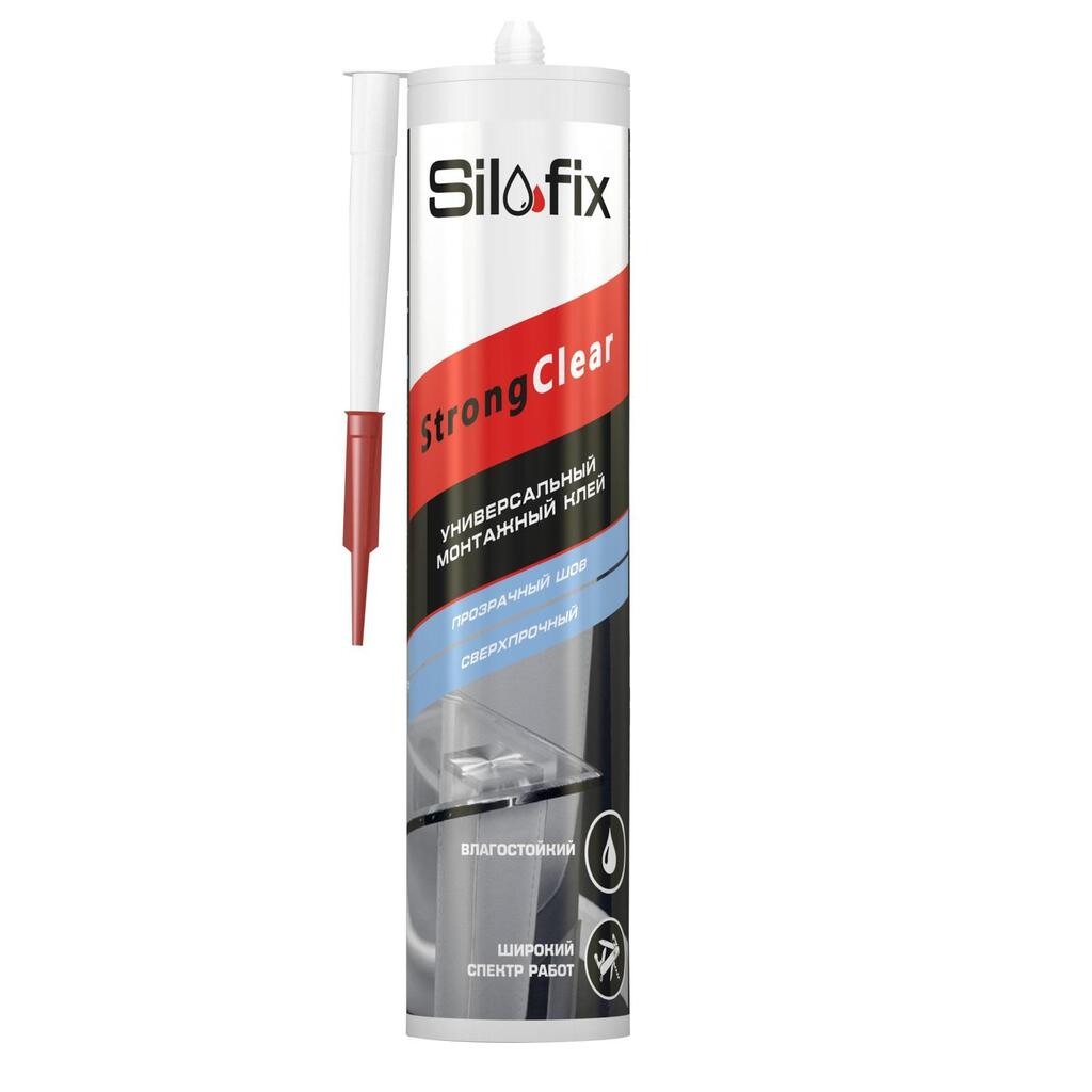 Монтажный универсальный клей Sila прозрачный SILFIX Strong Clear 290 мл H4065