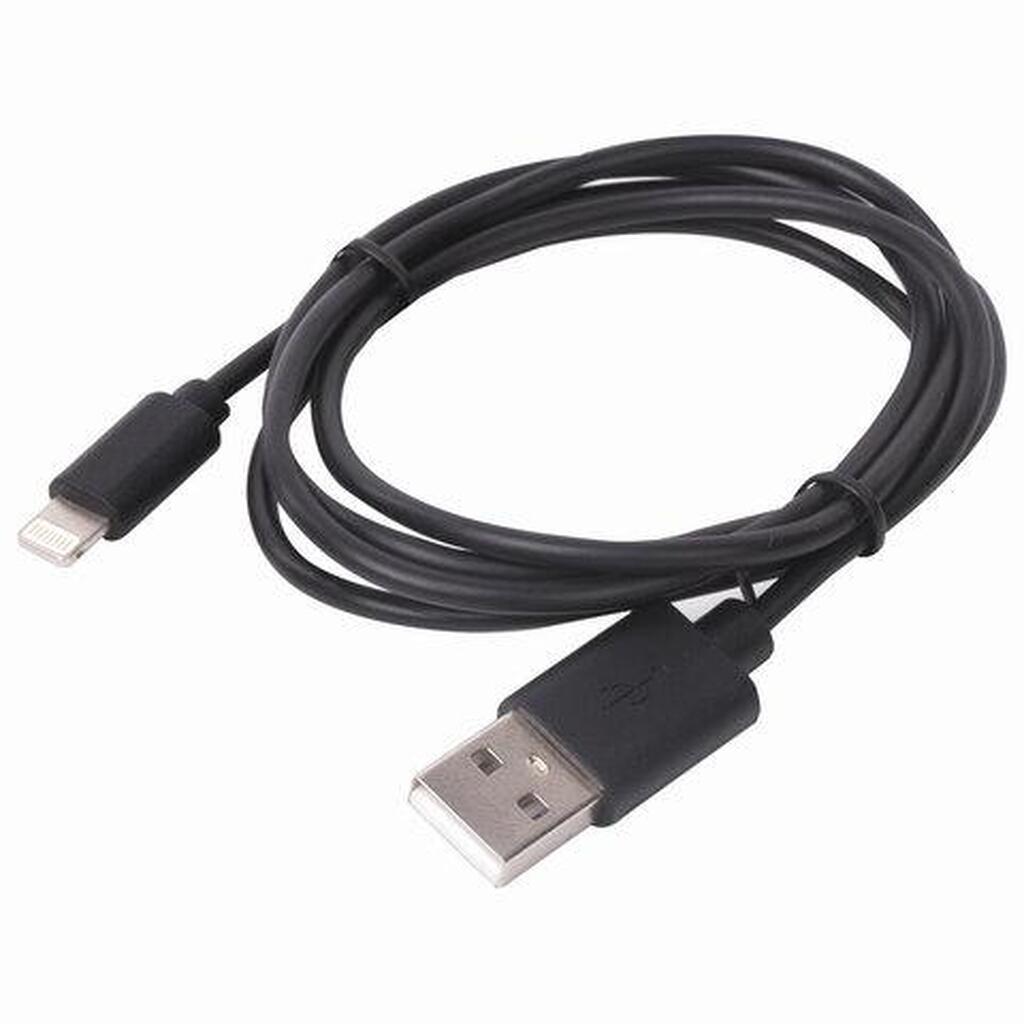 Кабель SONNEN USB 2.0-Lightning 1м медь для передачи данных и зарядки iPhone/iPad 513116