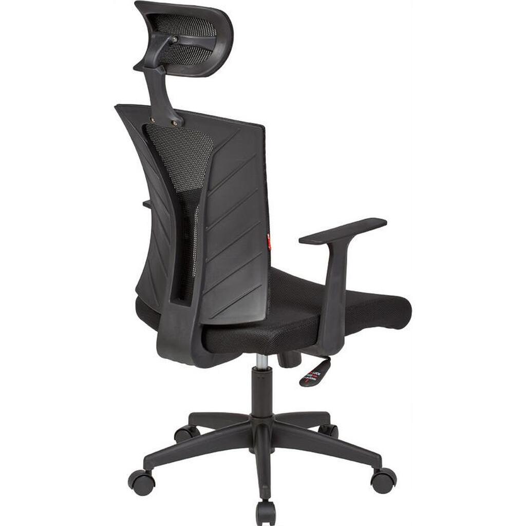 Кресло для руководителя easy chair 552 ttw черное сетка металл