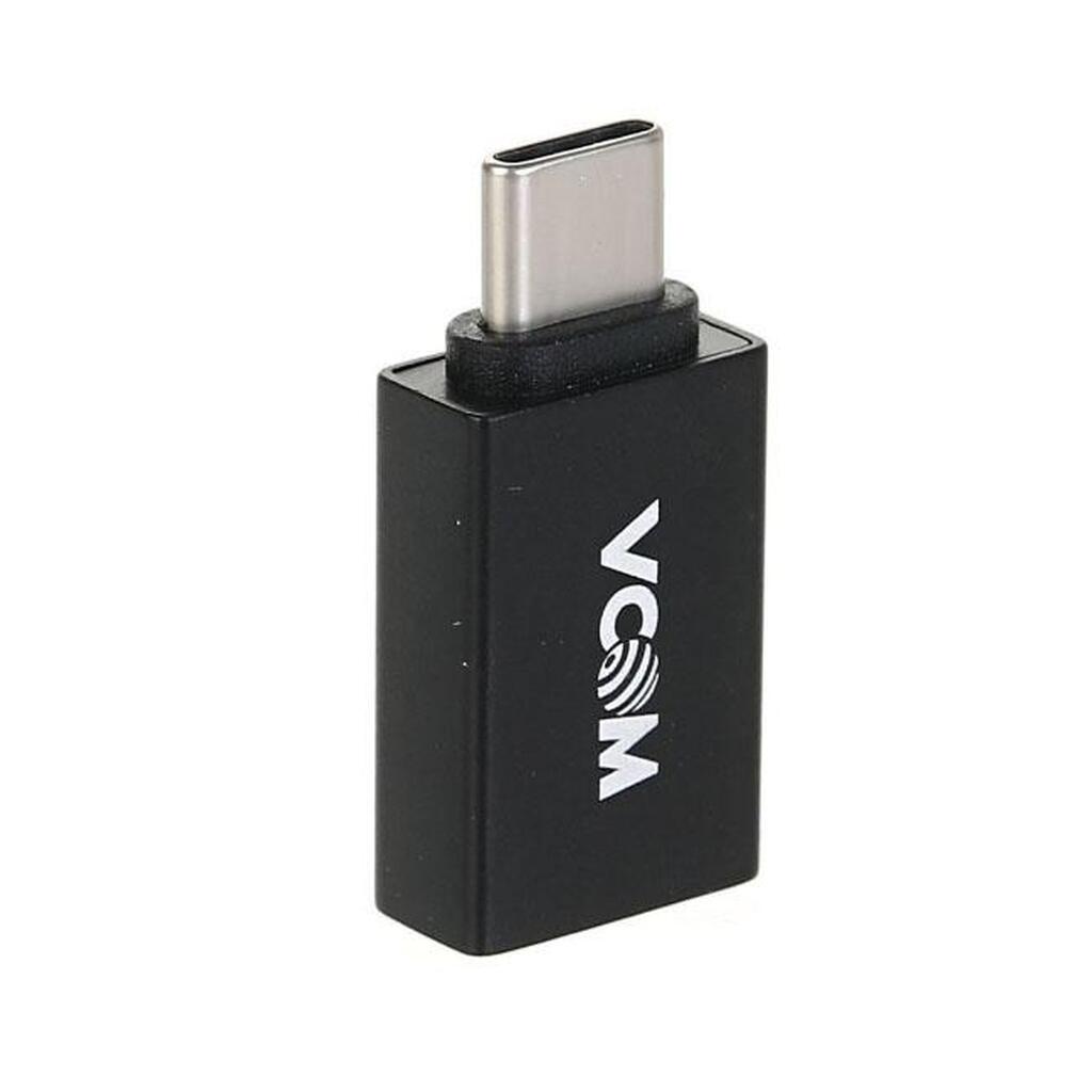 Переходник OTG VCOM USB 3.1 Type-C - USB 3.0 A f, металлический корпус CA431M