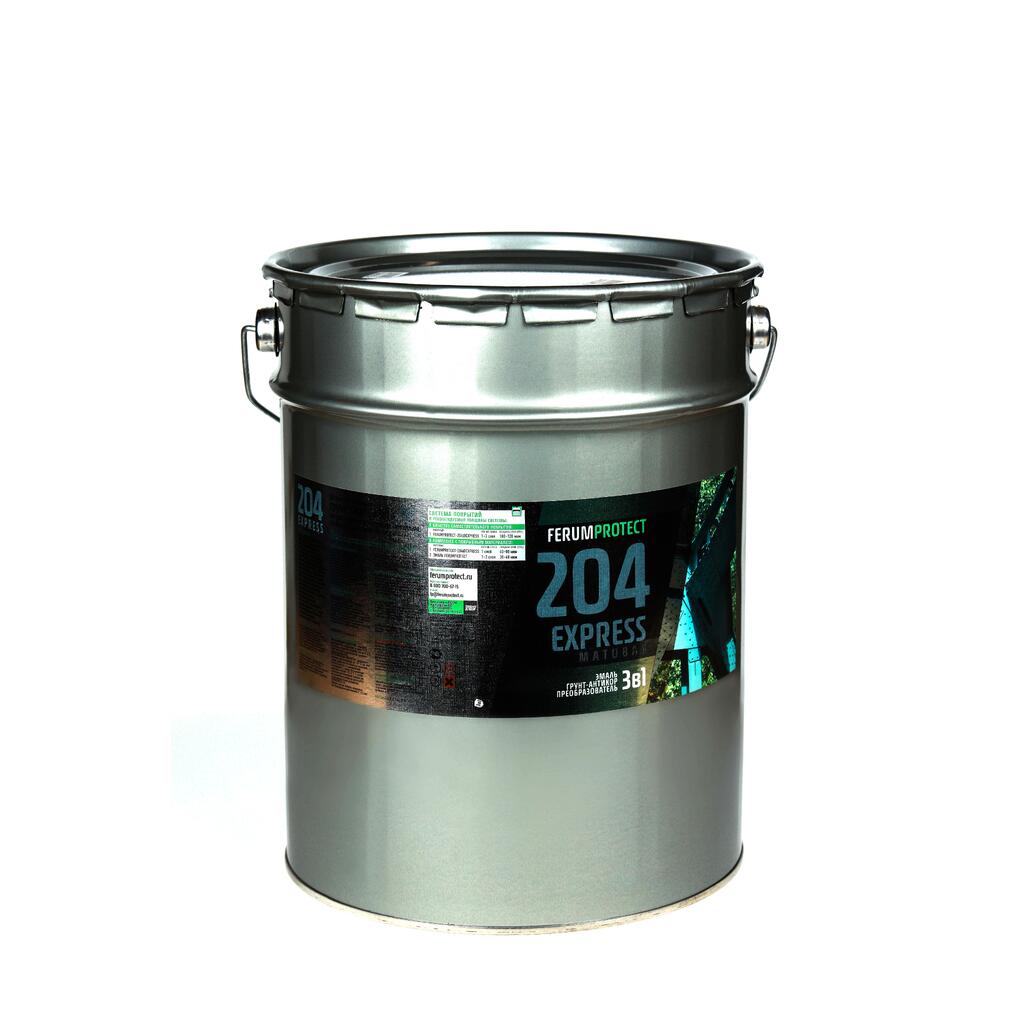 Грунт-эмаль Ferumprotect 3-в-1 204 желтая 20 кг ТД000002828