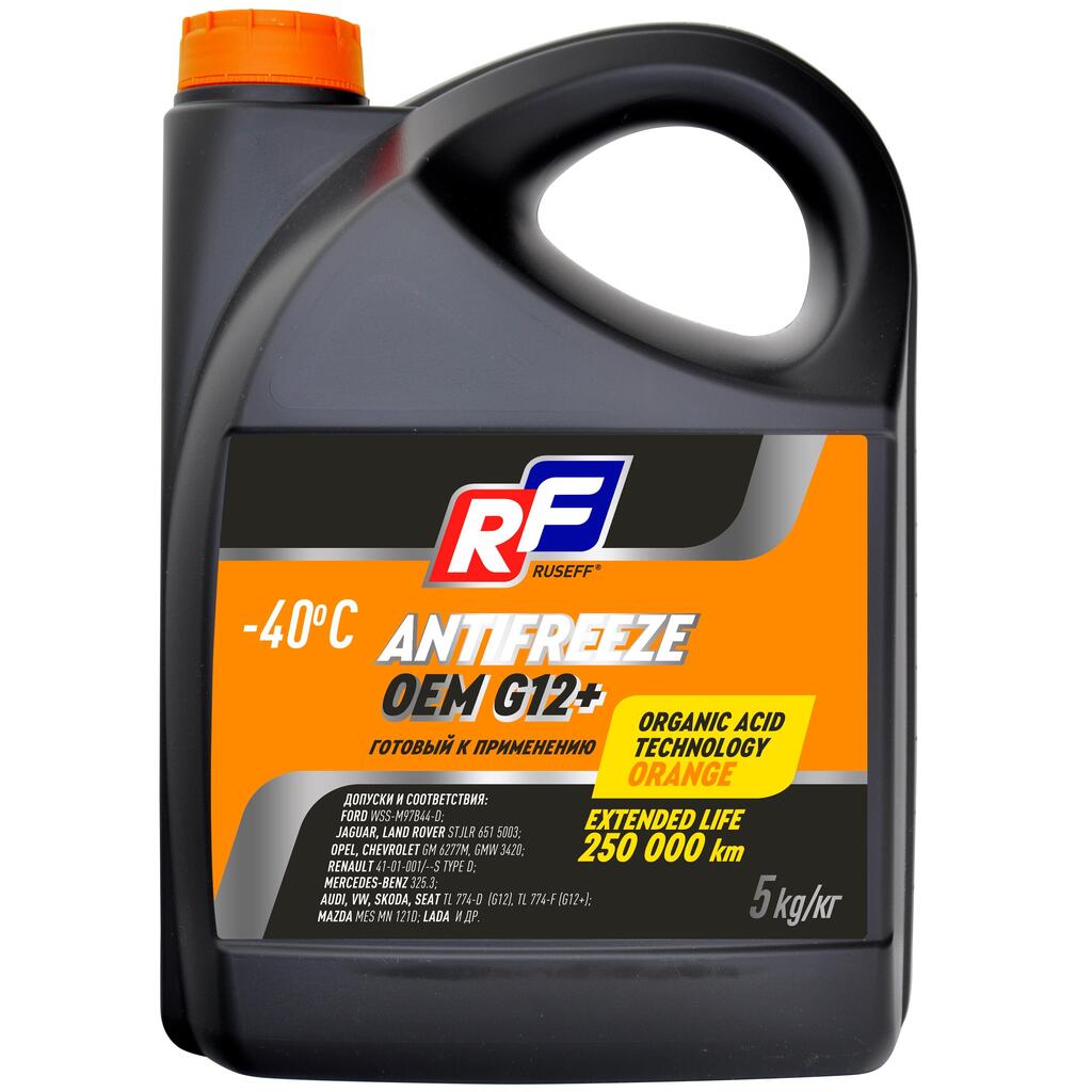 Антифриз ANTIFREEZE OEM G12+ 40 RUSEFF 5 кг 17236N