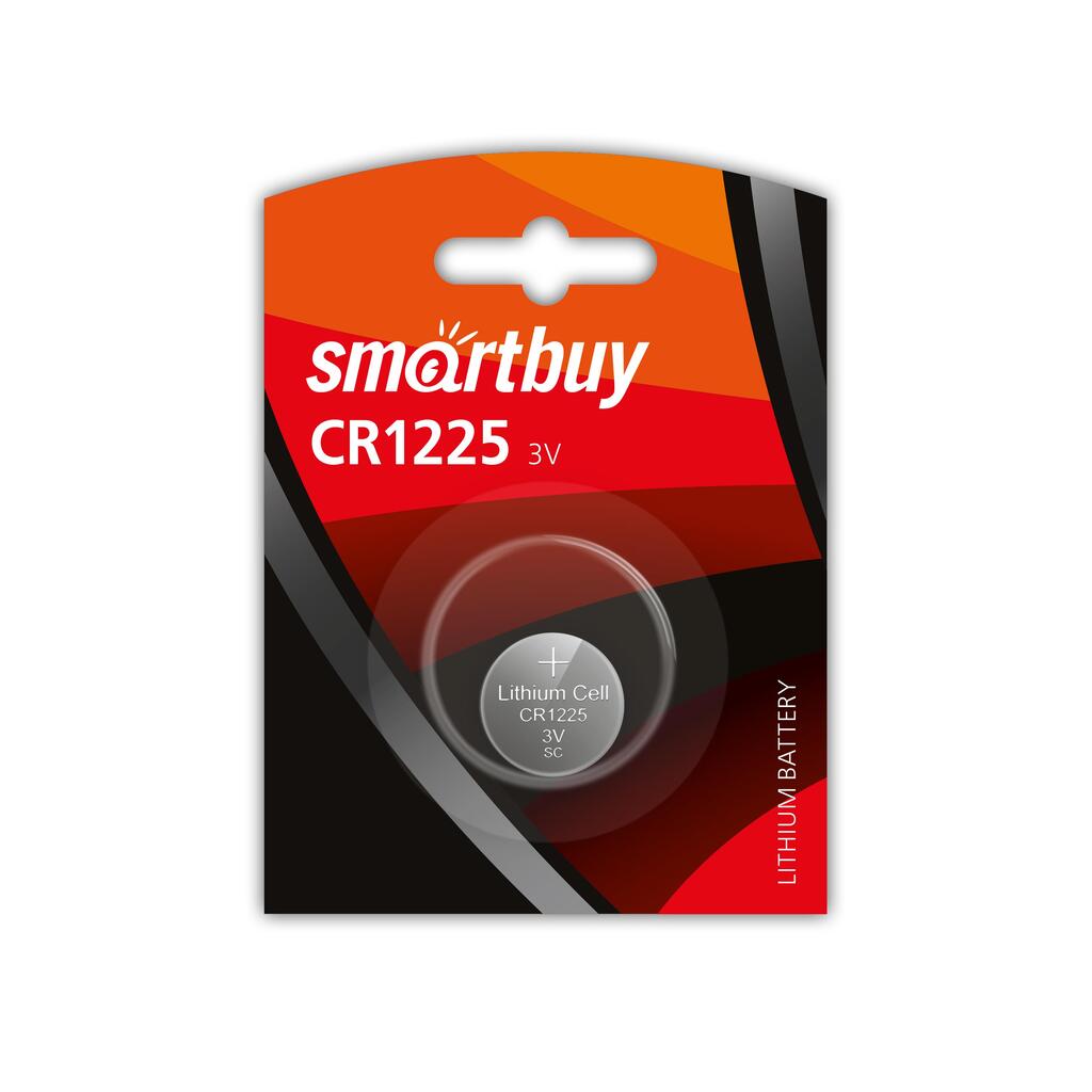 Литиевый элемент питания Smartbuy CR1225 SBBL-1225-1B